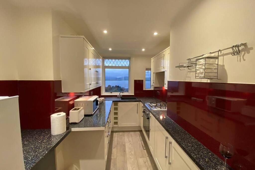 Beautiful Sea View 2 Bed Home Port Glasgow Luaran gambar