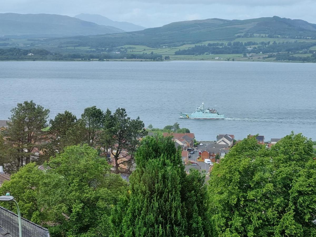 Beautiful Sea View 2 Bed Home Port Glasgow Luaran gambar