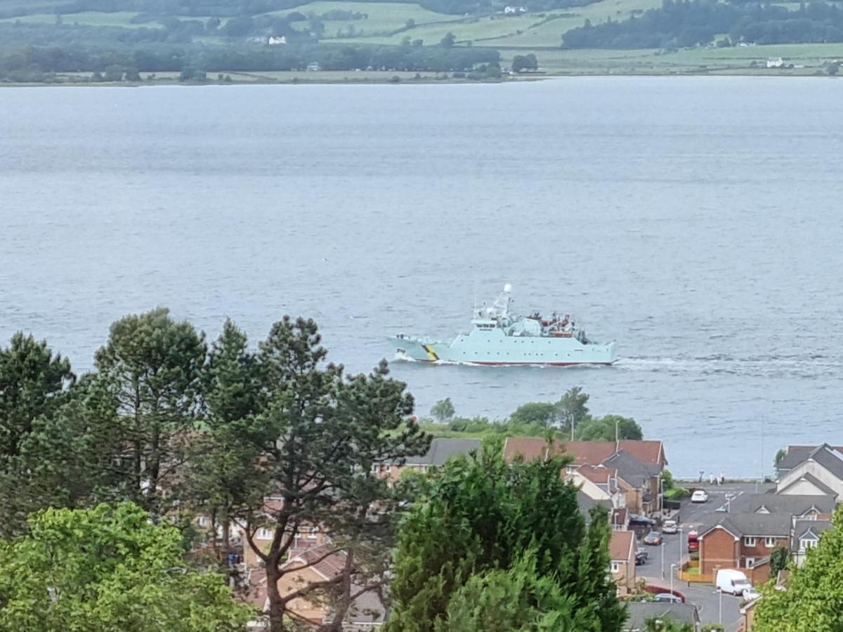 Beautiful Sea View 2 Bed Home Port Glasgow Luaran gambar